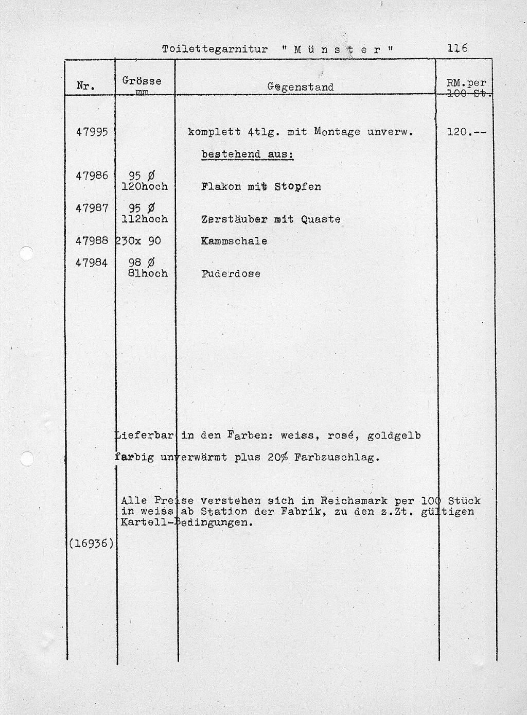 243 - Toilettegarnitur MÜNSTER 2