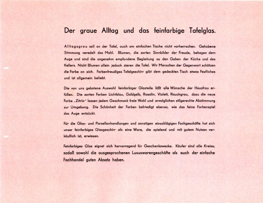 FEINFARBIGES TAFELGLAS