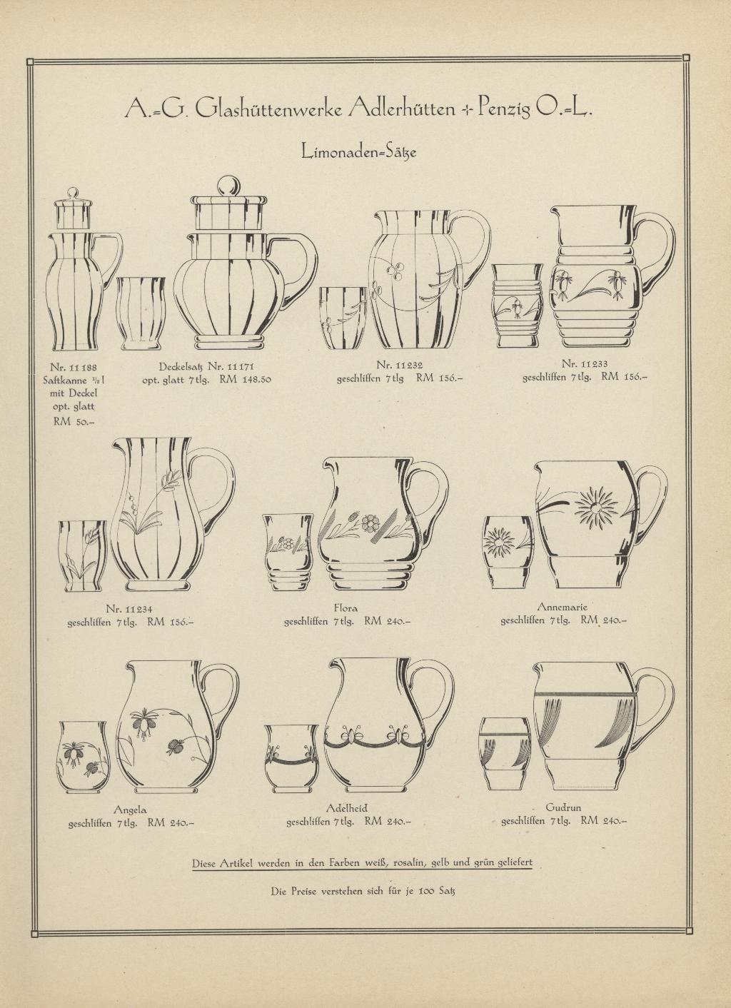 34 - Limonadensätze