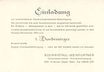 "Bleikristall Weinfurtner 1975 Invitation (back)"