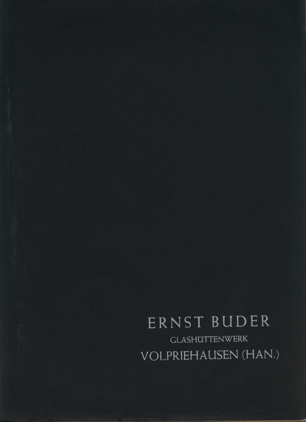 "Ernst Buder 1960"