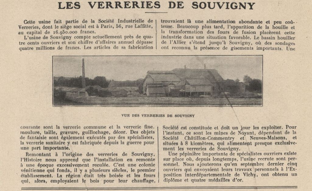 "Verreries 1925"